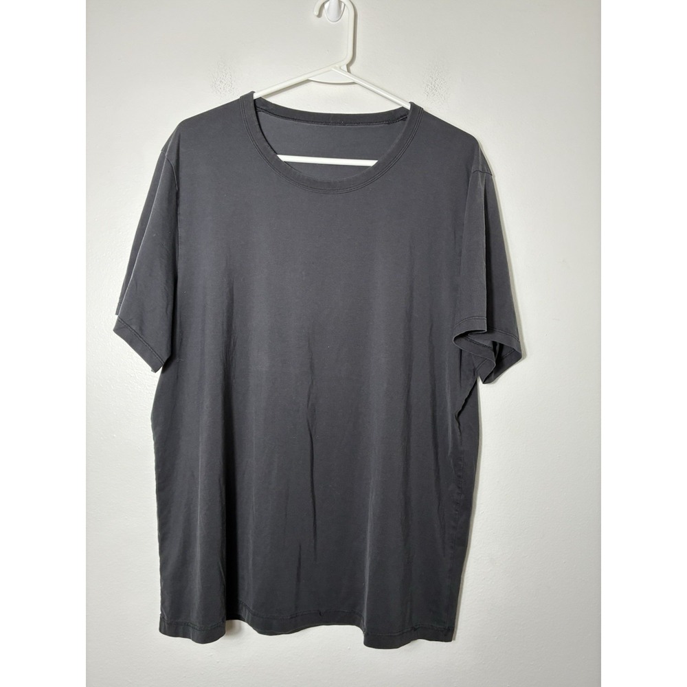 Lululemon Short Sleeve T-shirt Womens Sz 12 Black Casual Everyday Closet Staple